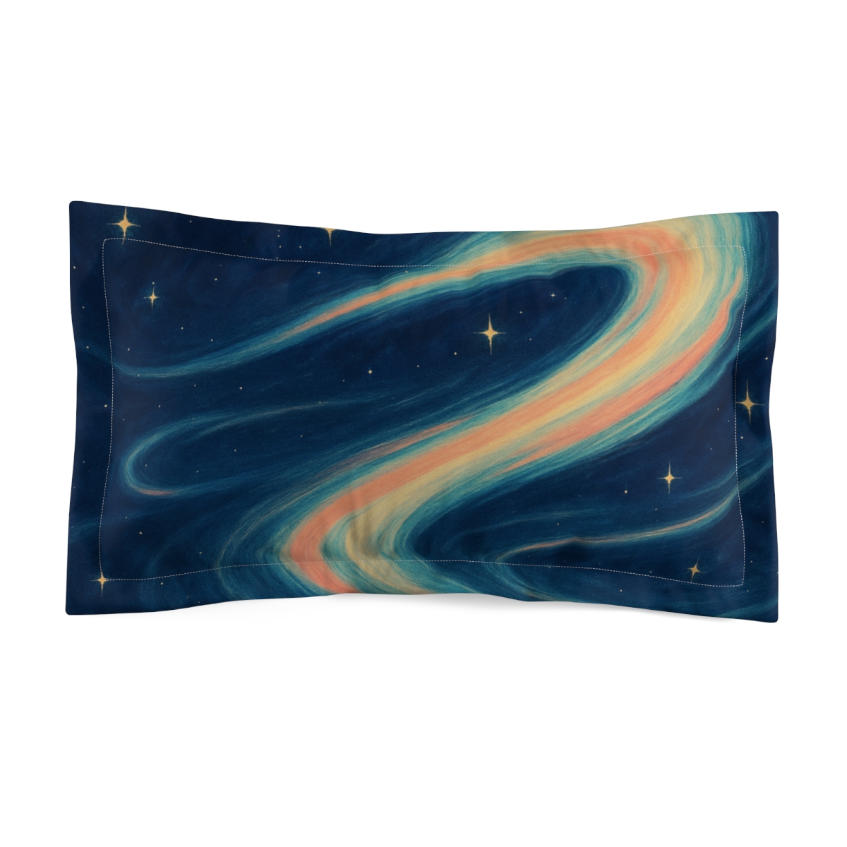 Photon Ribbon Arc personalized decorative pillows
