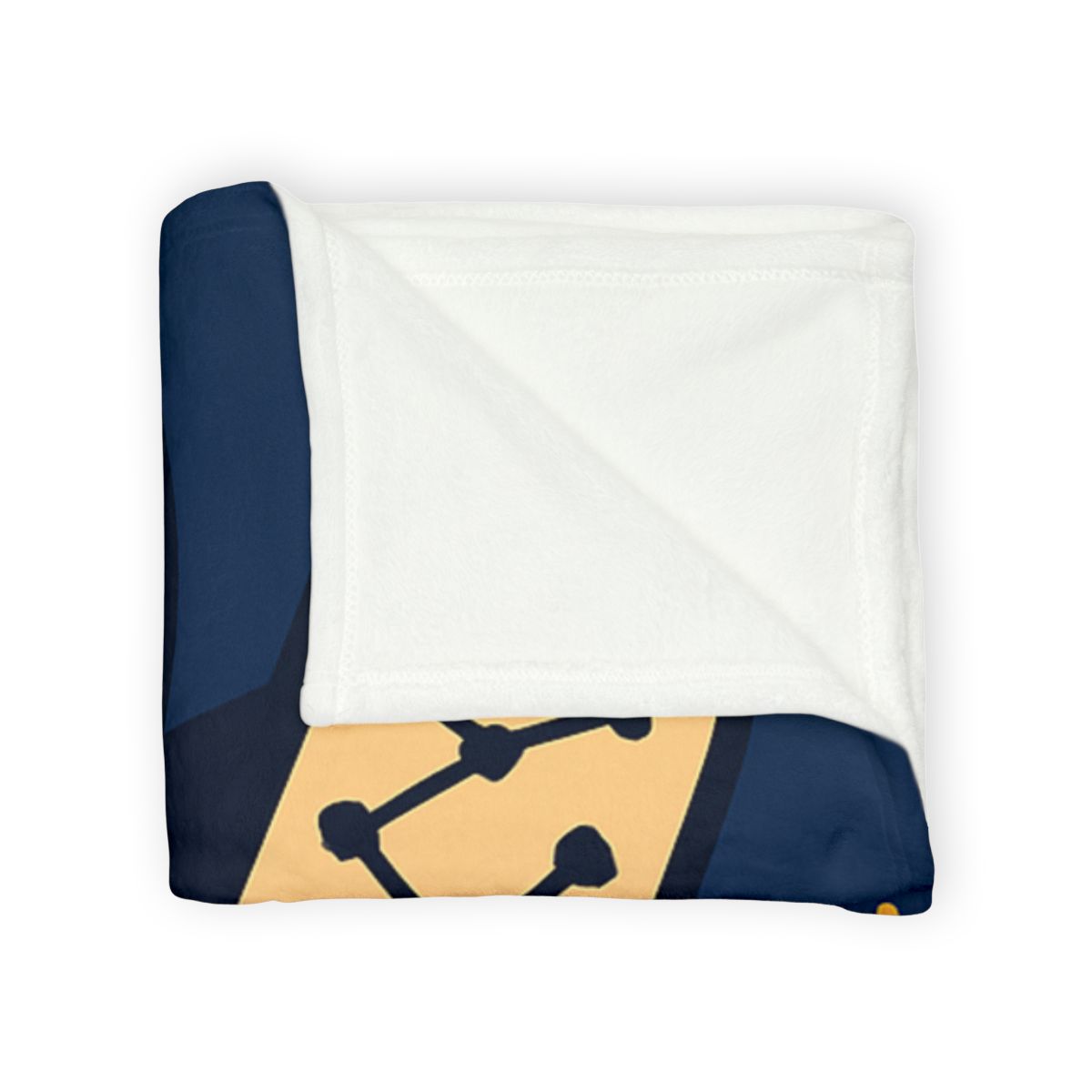 Planet Hopping Penguin Explorer designer printed blankets
