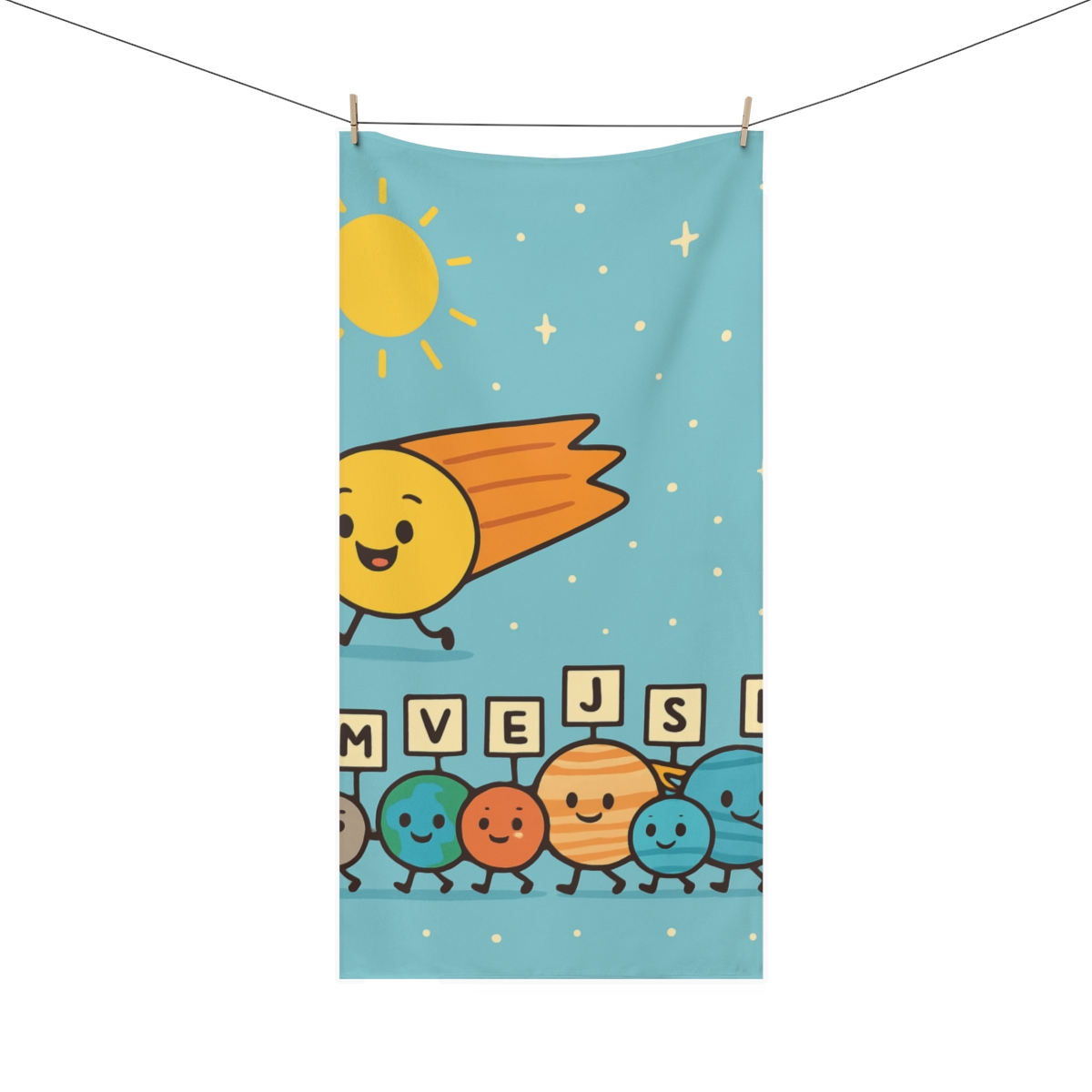 Planet Parade Classroom trendy hand towels
