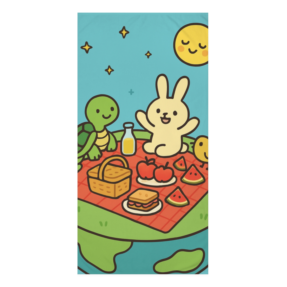 Planet Picnic Pals decorative home towelscustom towels
