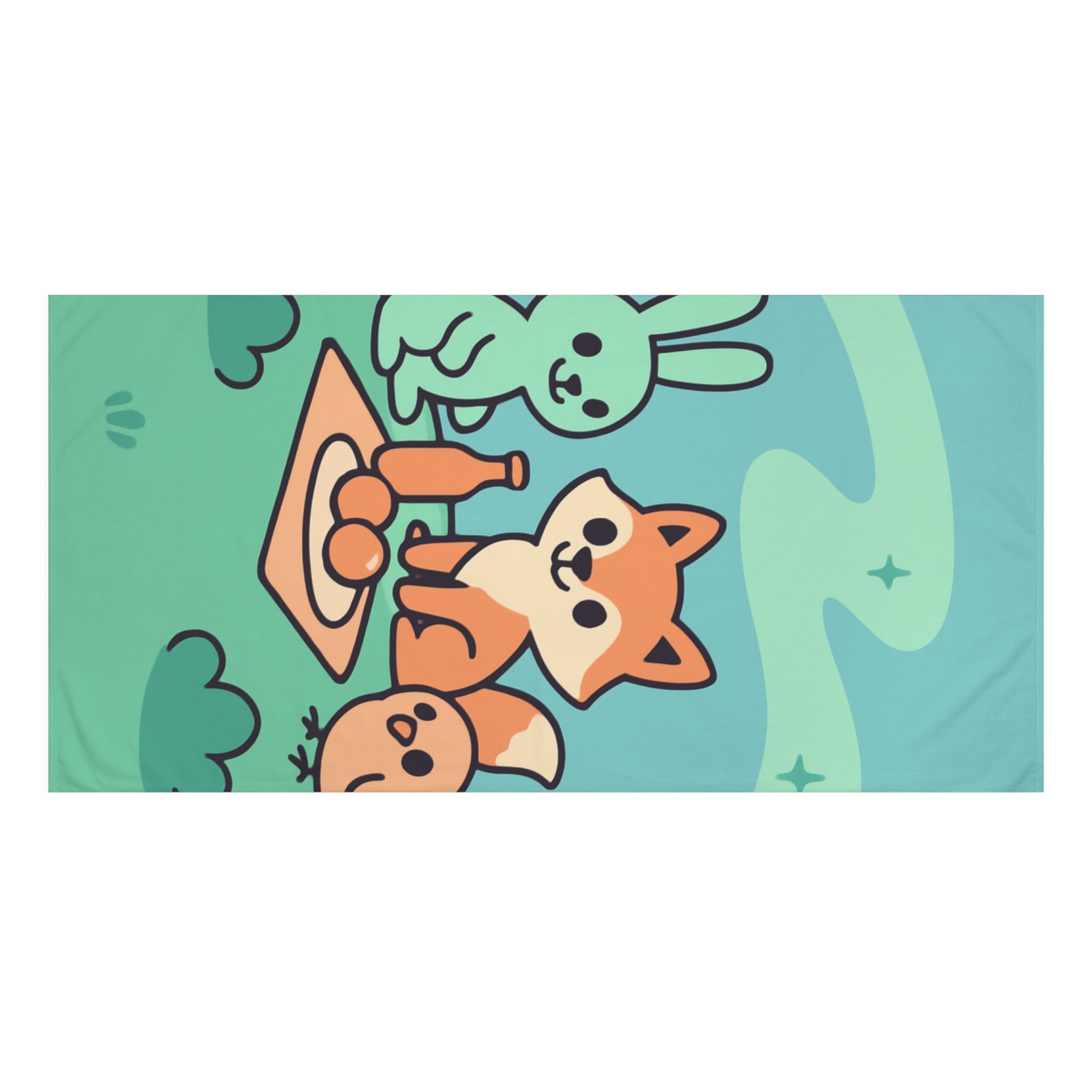 Planet Picnic Pals unique gift towels