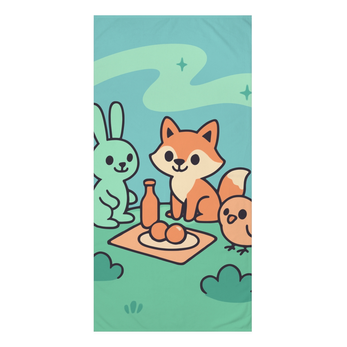 Planet Picnic Pals unique gift towels