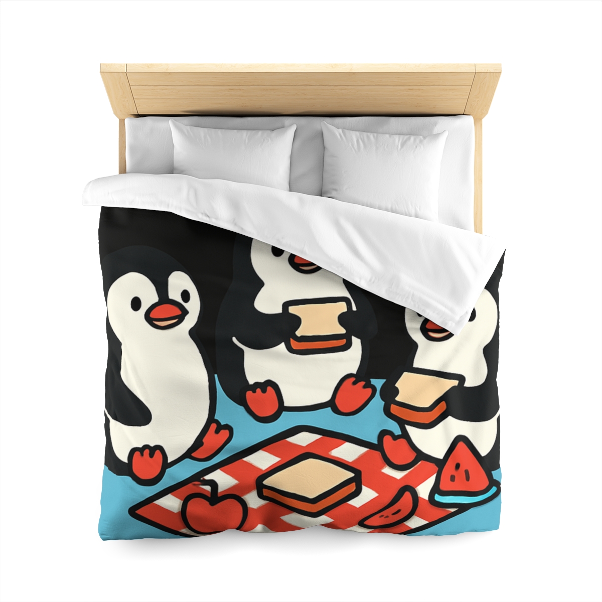 Planet Picnic Penguins soft comforter duvets
