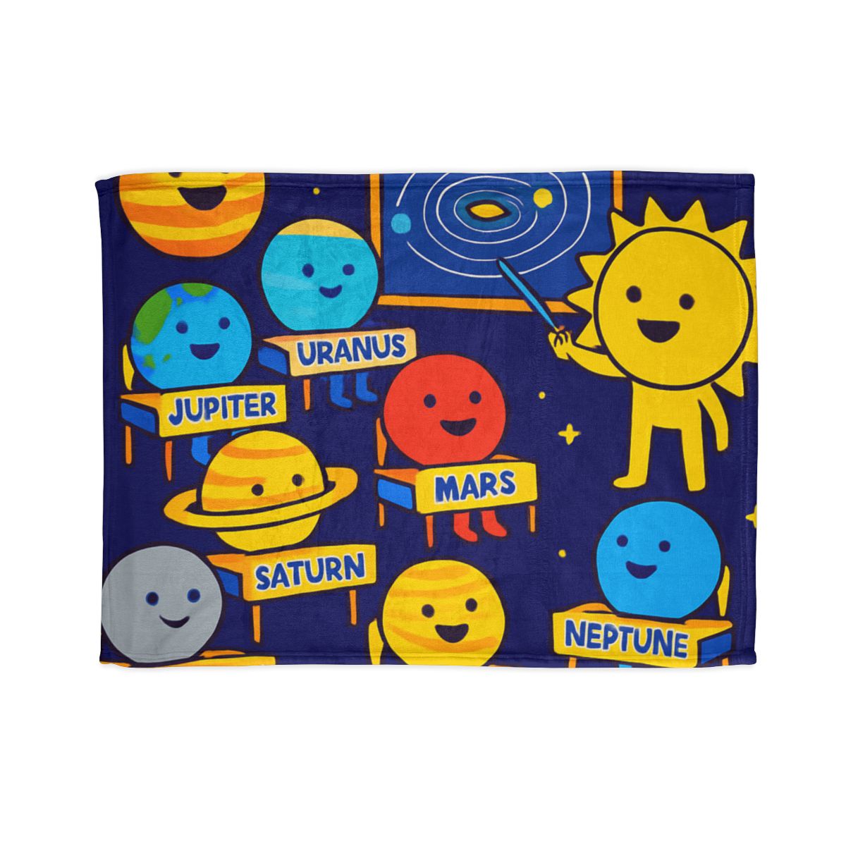Planet School In The Sky unique gift blankets