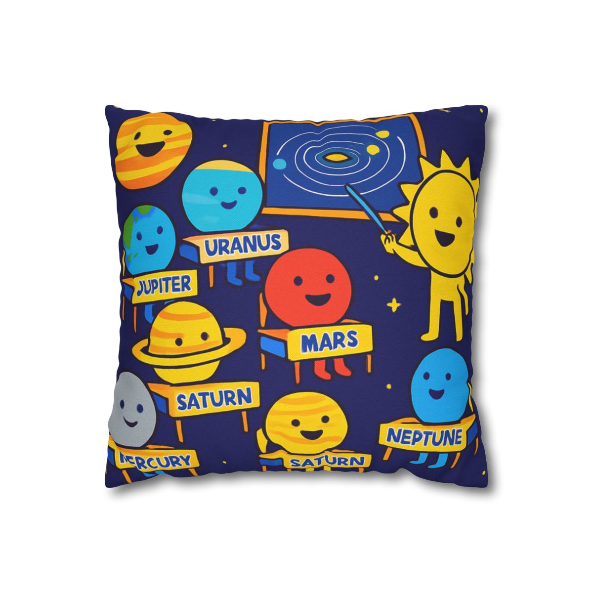 Planet School In The Sky custom pillow cases