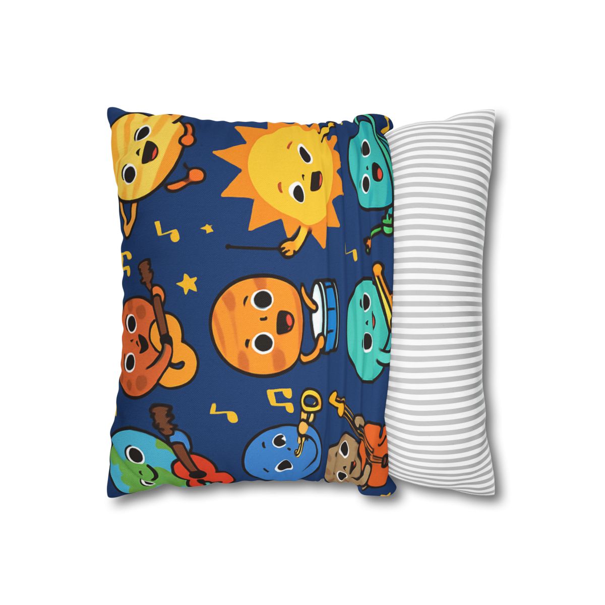 Planetary Music Band designer print pillow cases