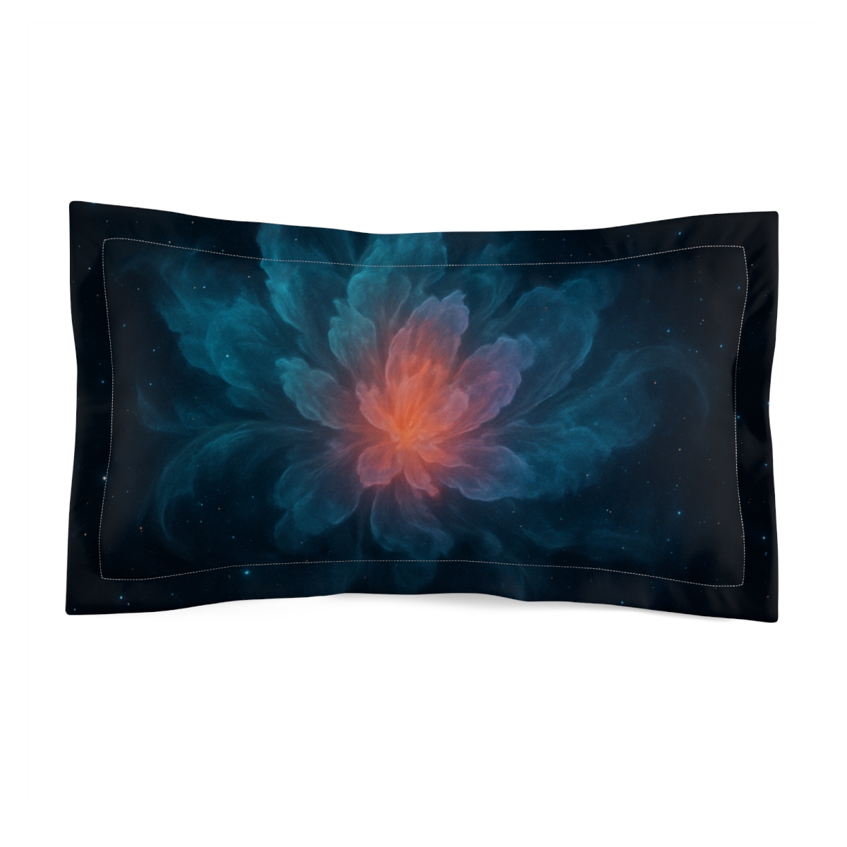 Plasma Bloom Driftfield designer printed pillows