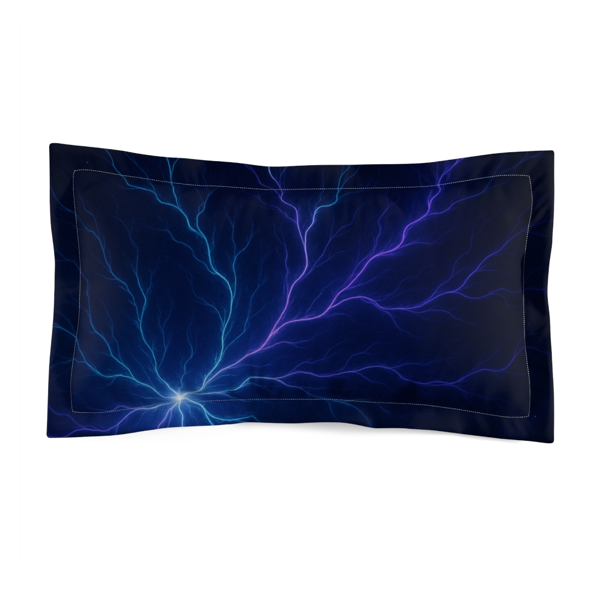 Plasma Filament Bloom designer printed pillows