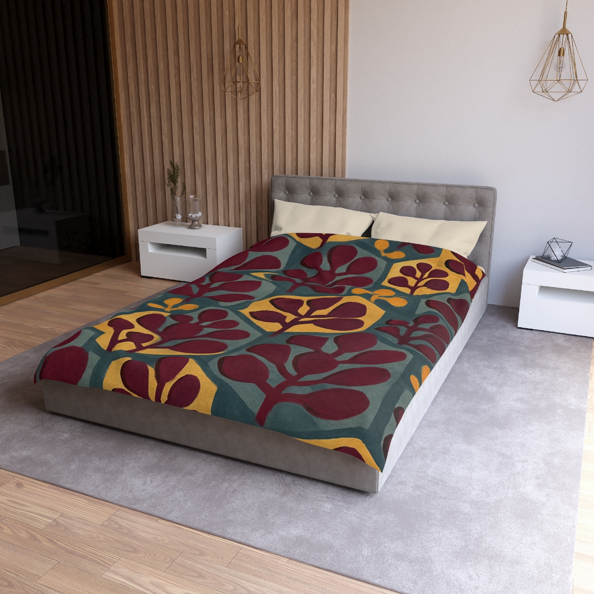 Pod Cluster Mosaic unique patterned duvets