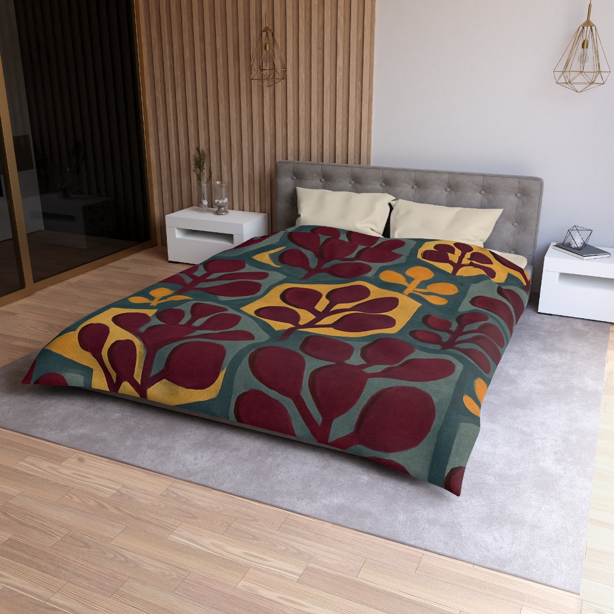 Pod Cluster Mosaic unique patterned duvets