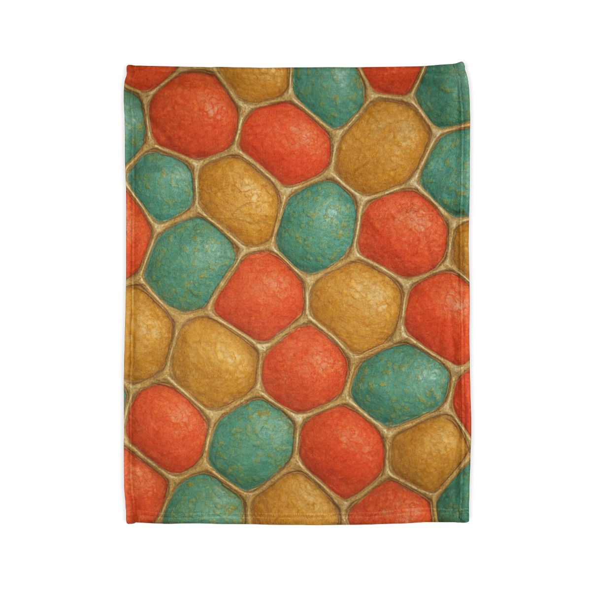 Pod Cluster Mosaic stylish throw blankets