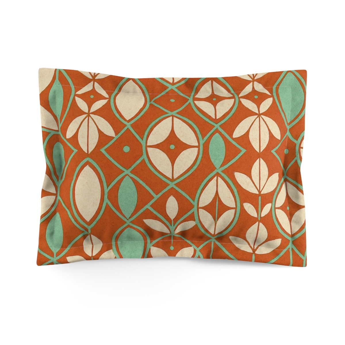 Pod Lattice Mosaic soft plush pillows