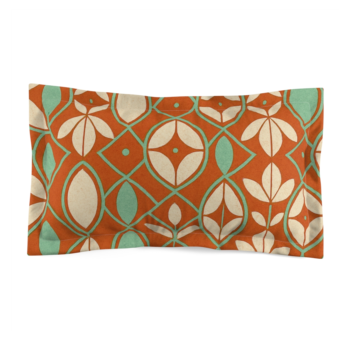 Pod Lattice Mosaic soft plush pillows