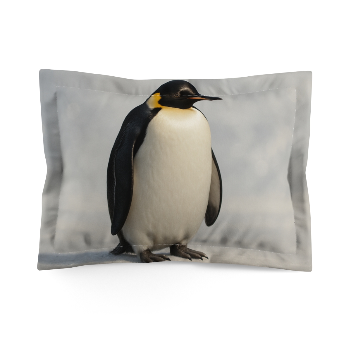 Polar Lantern Emperor Penguin designer printed pillows