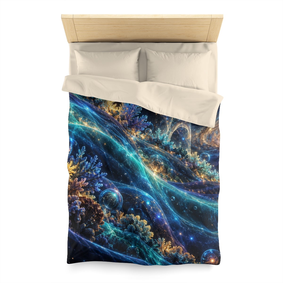 Polarized Photon Reef stylish duvet covers [AI-f94d6be4-4602328a08d1]