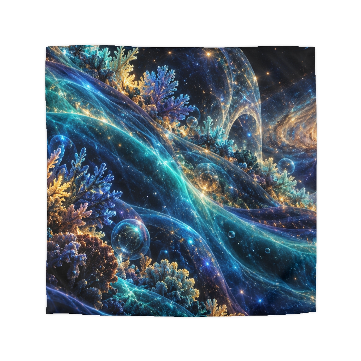 Polarized Photon Reef stylish duvet covers [AI-f94d6be4-bcbb8fa9b584]
