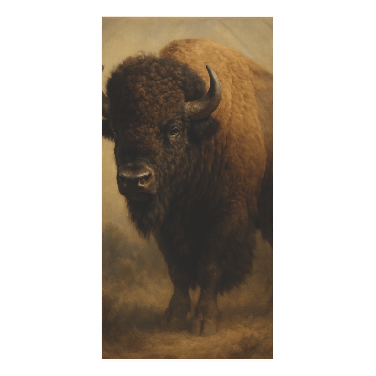 Prairie Titan Bison stylish beach towels
