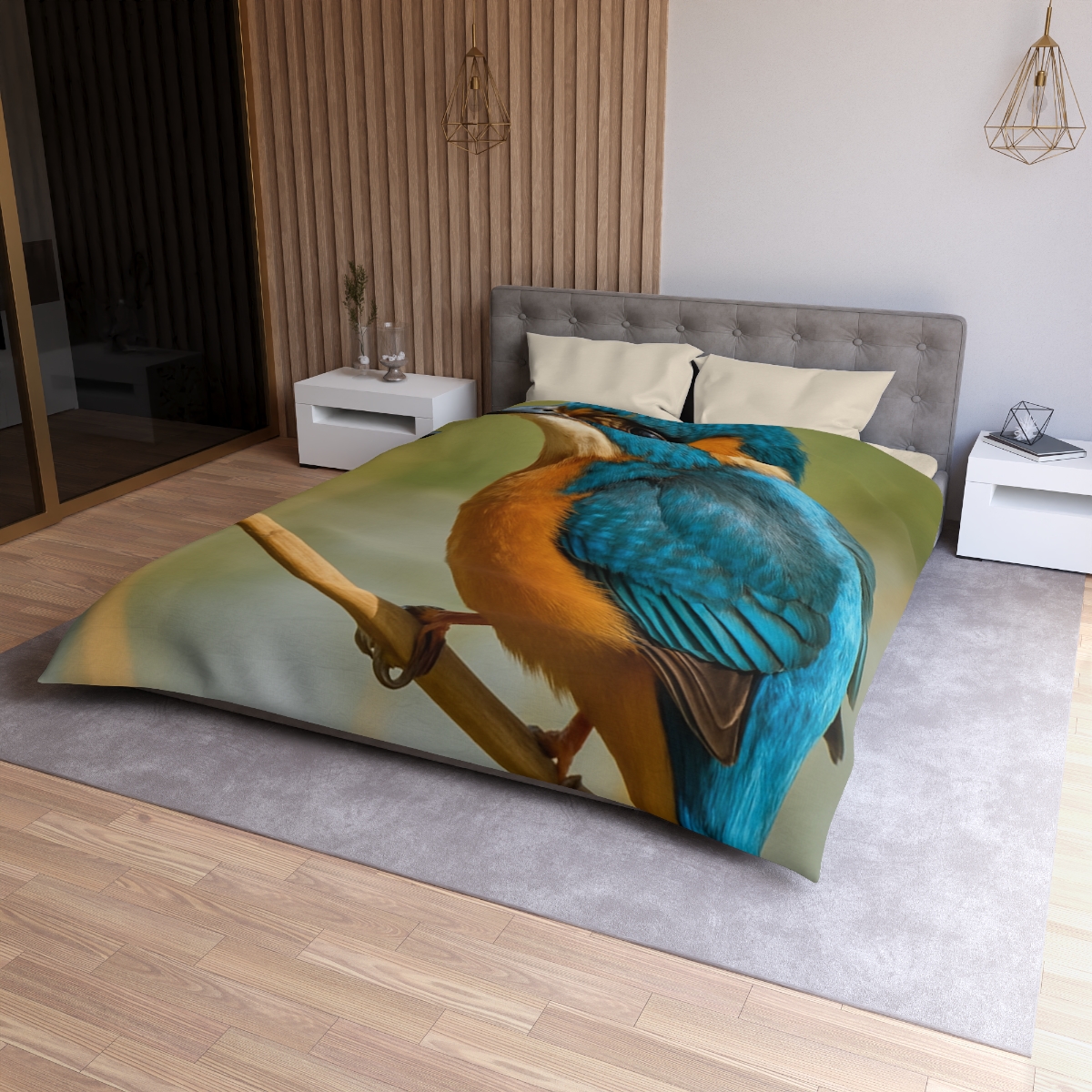 Prism Flash Common Kingfisher warm winter duvets