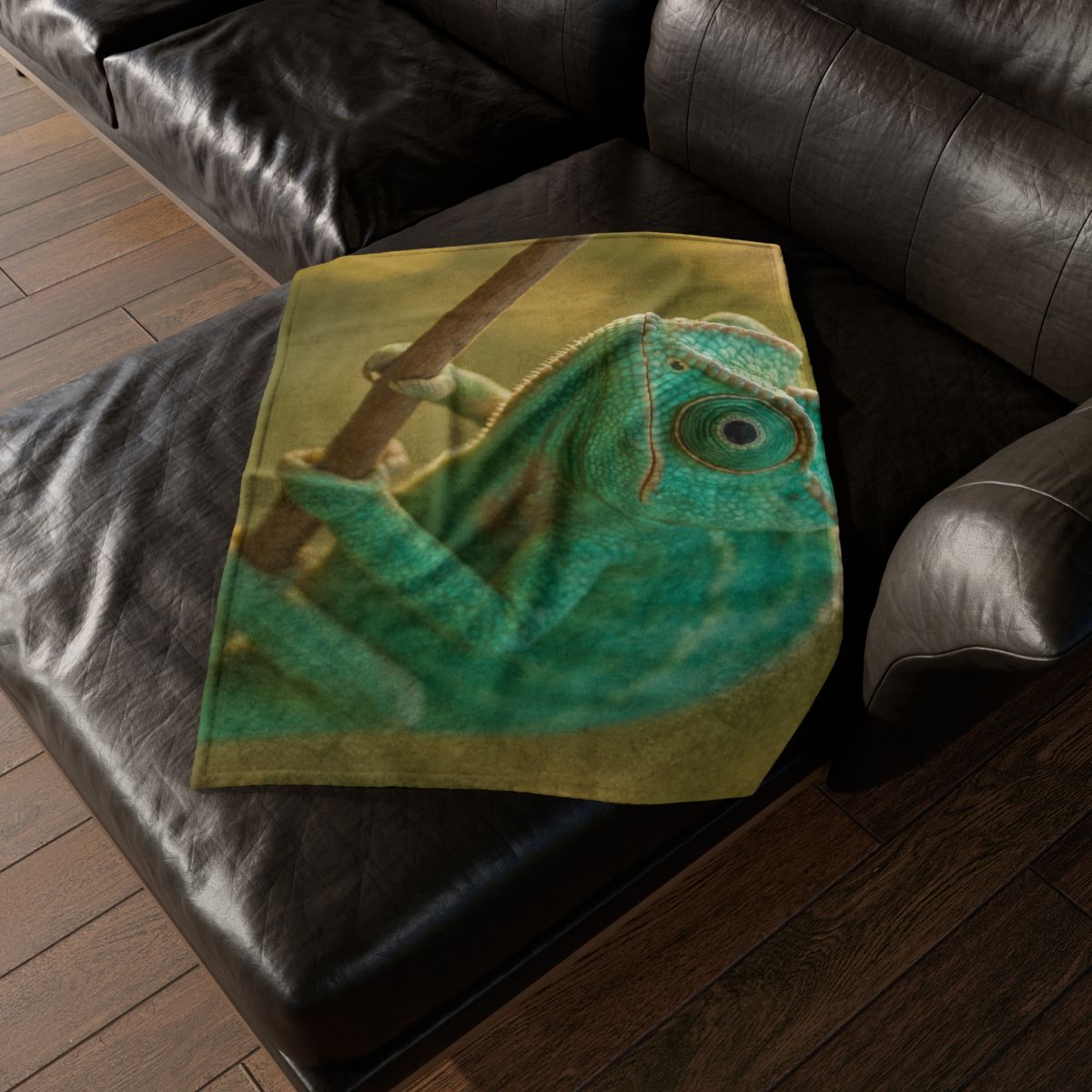 Prism Gaze Veiled Chameleon trendy patterned blankets