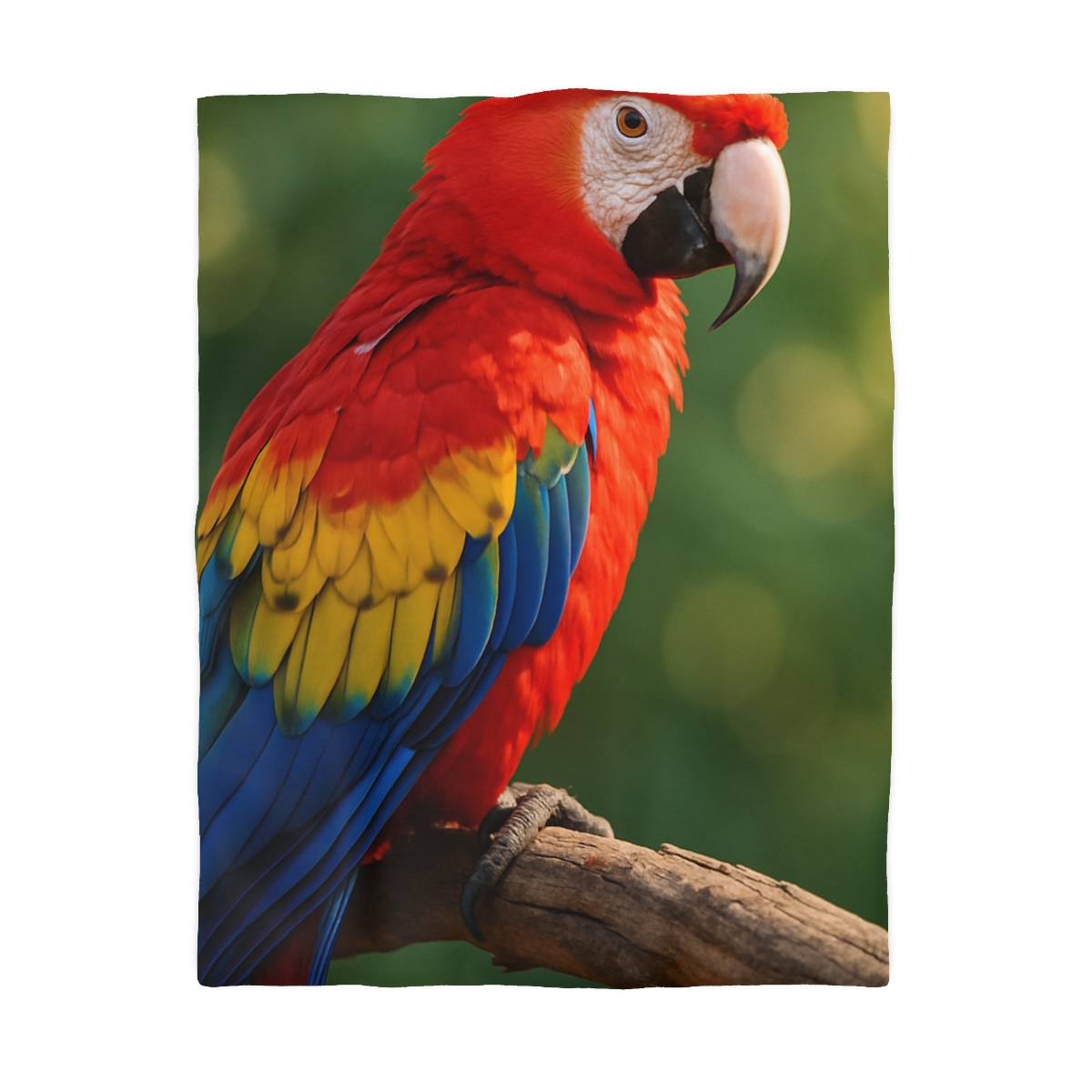 Prism Song Scarlet Macaw custom duvets