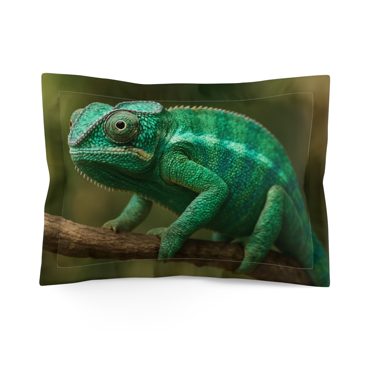 Prism Watcher Panther Chameleon personalized decorative pillows
