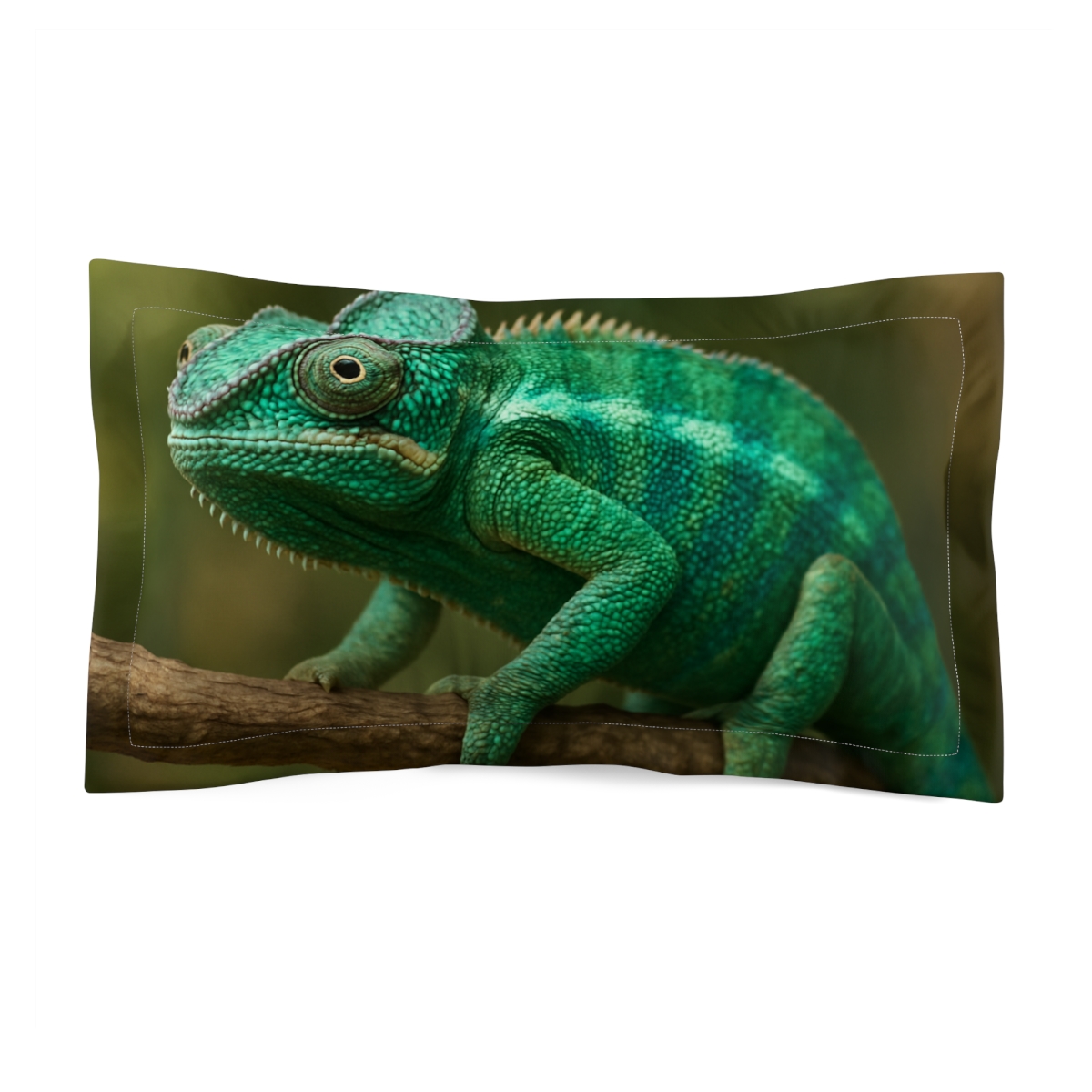 Prism Watcher Panther Chameleon personalized decorative pillows