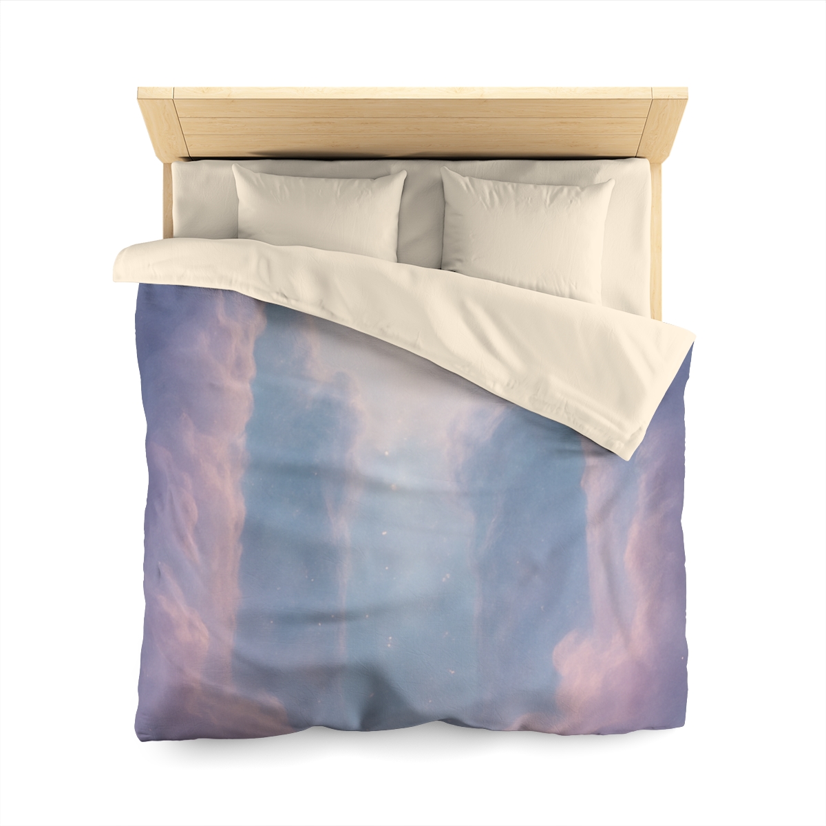 Prismatic Dust Bloom Cathedral duvets for gifts