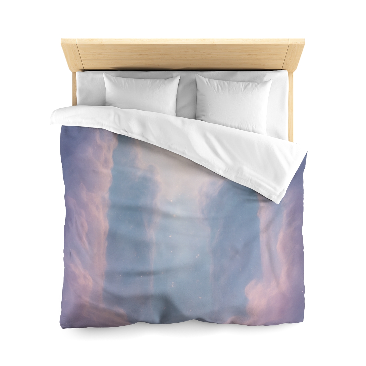 Prismatic Dust Bloom Cathedral duvets for gifts