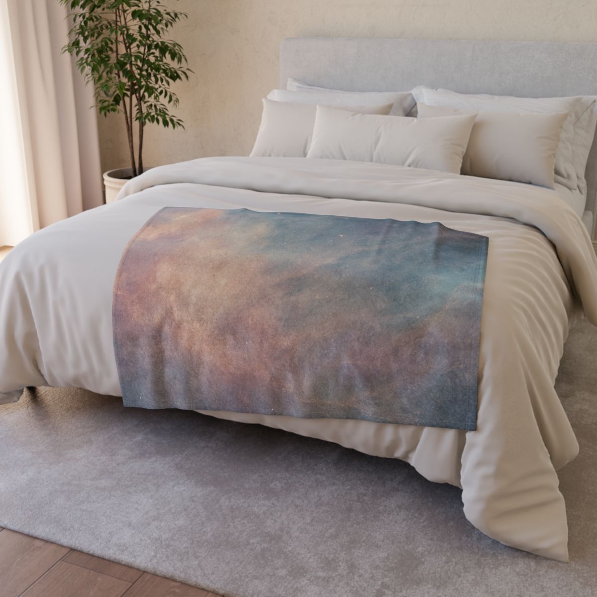 Prismatic Dust Bloom Tapestry trendy patterned blankets