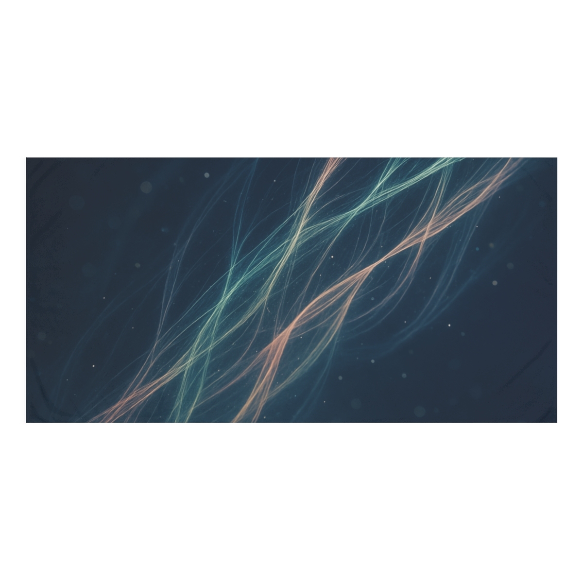 Prismatic Dust Filament Tapestry soft cotton towels