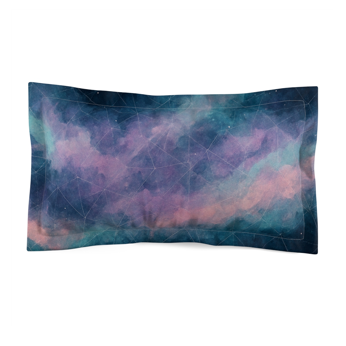 Prismatic Dust Lattice Drift trendy accent pillows