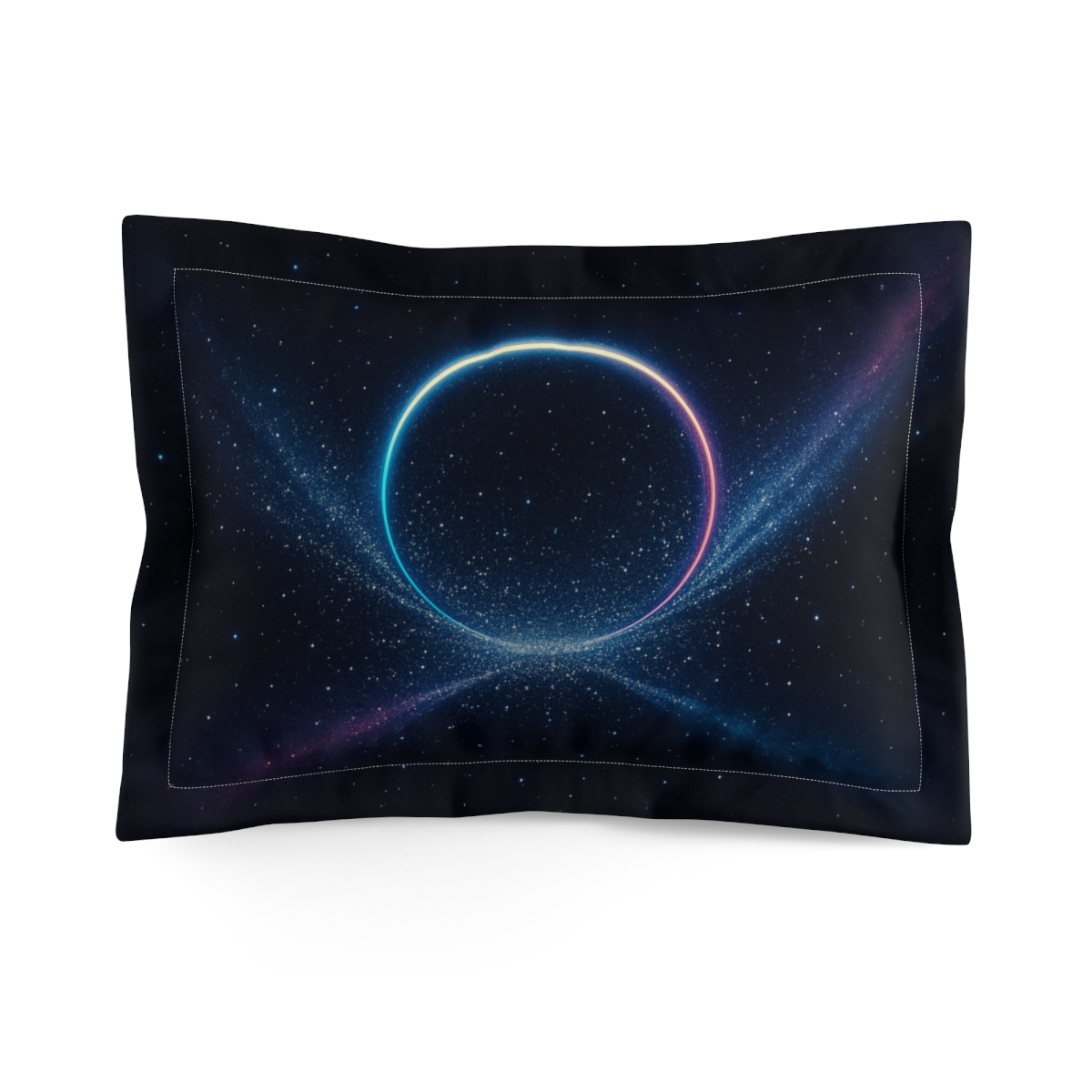 Prismatic Gravitational Lens Bloom trendy accent pillows