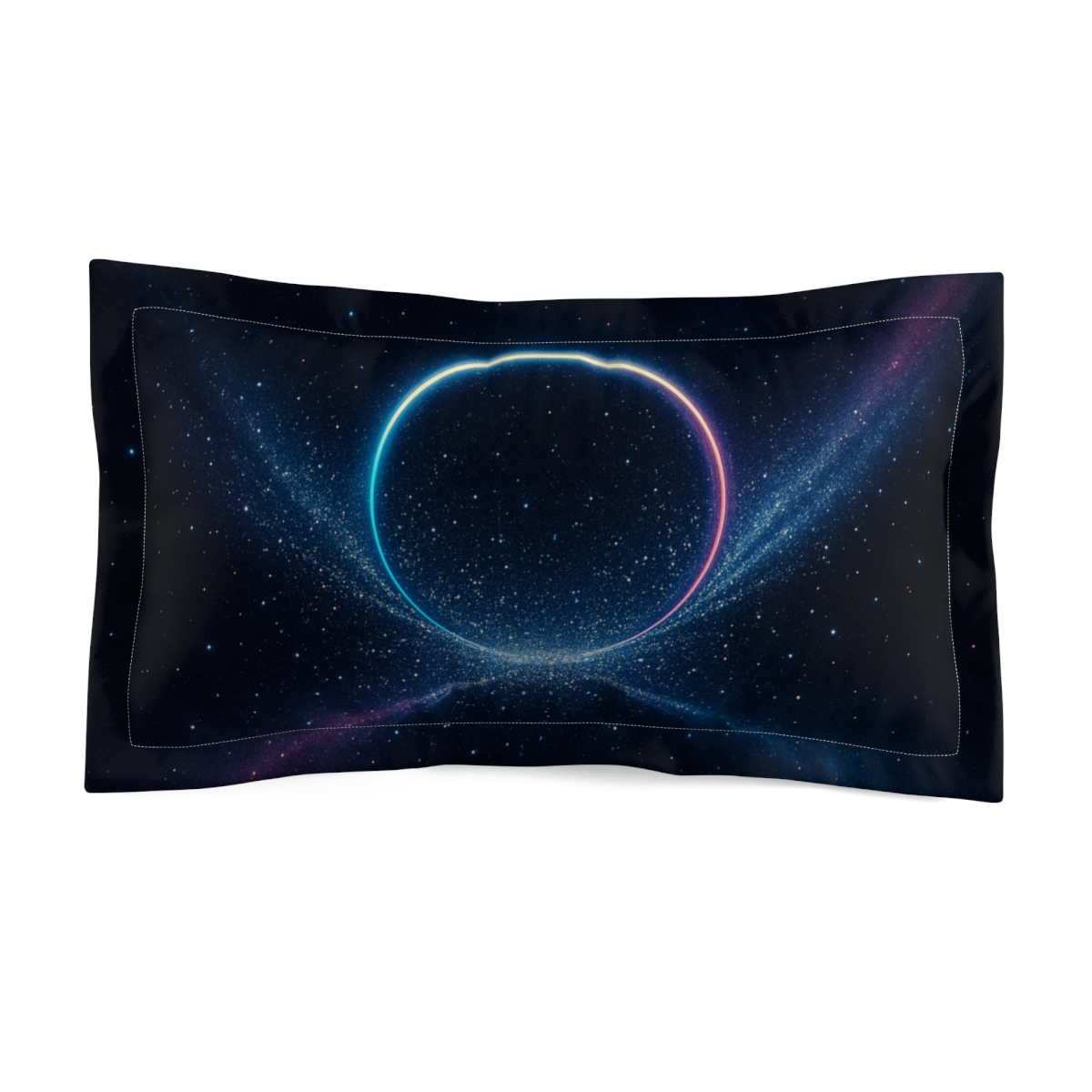 Prismatic Gravitational Lens Bloom trendy accent pillows