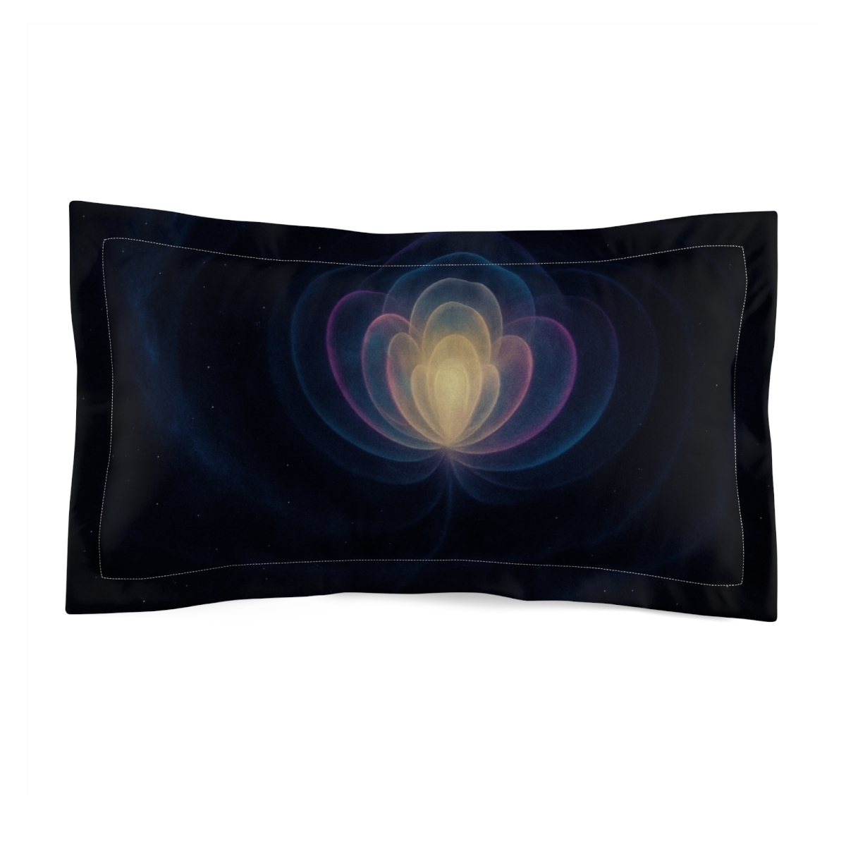 Prismatic Gravity Lens Bloom designer printed pillows
