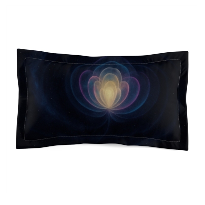 Prismatic Gravity Lens Bloom designer printed pillows