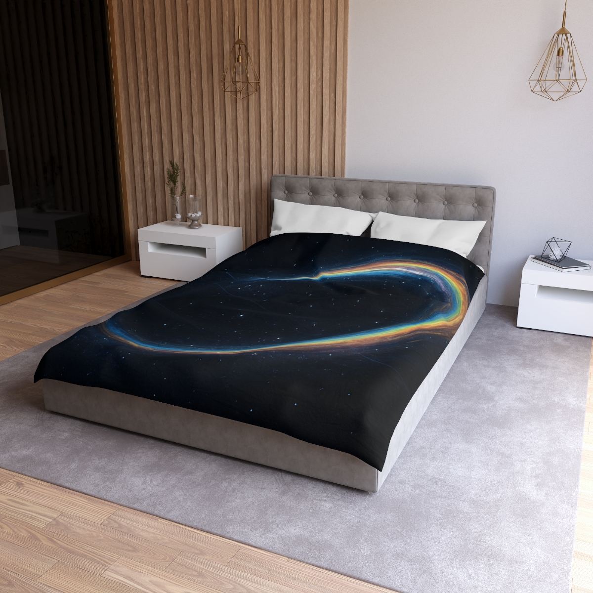 Prismatic Gravity Lens Drift duvets for gifts