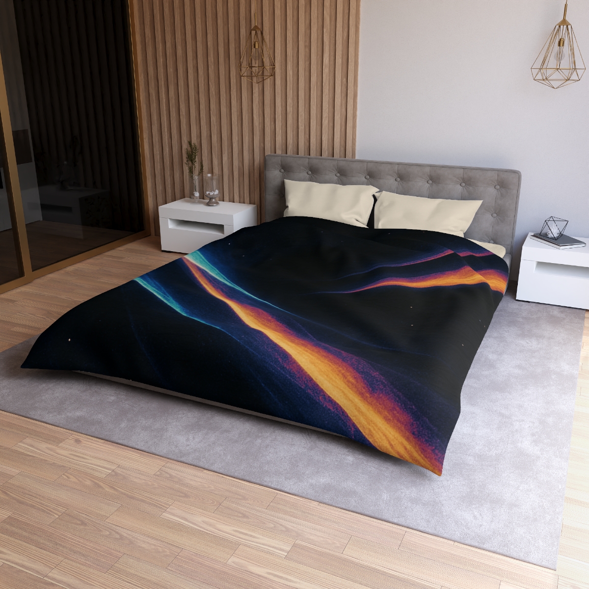 Prismatic Horizon Shear soft comforter duvets