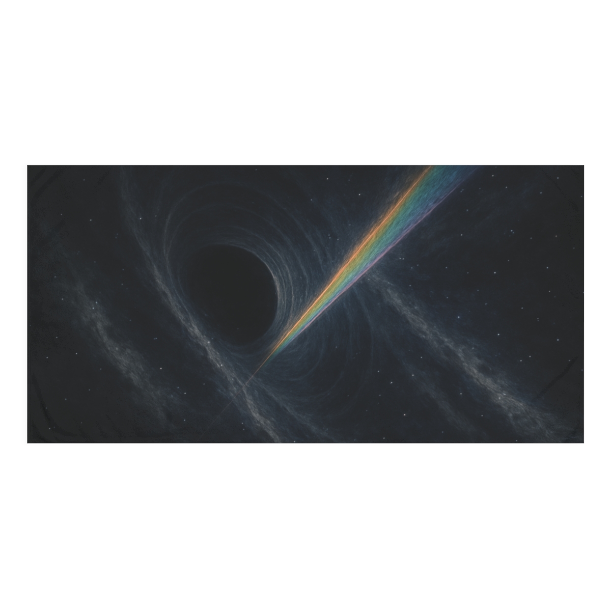 Prismatic Horizon Shear trendy hand towels