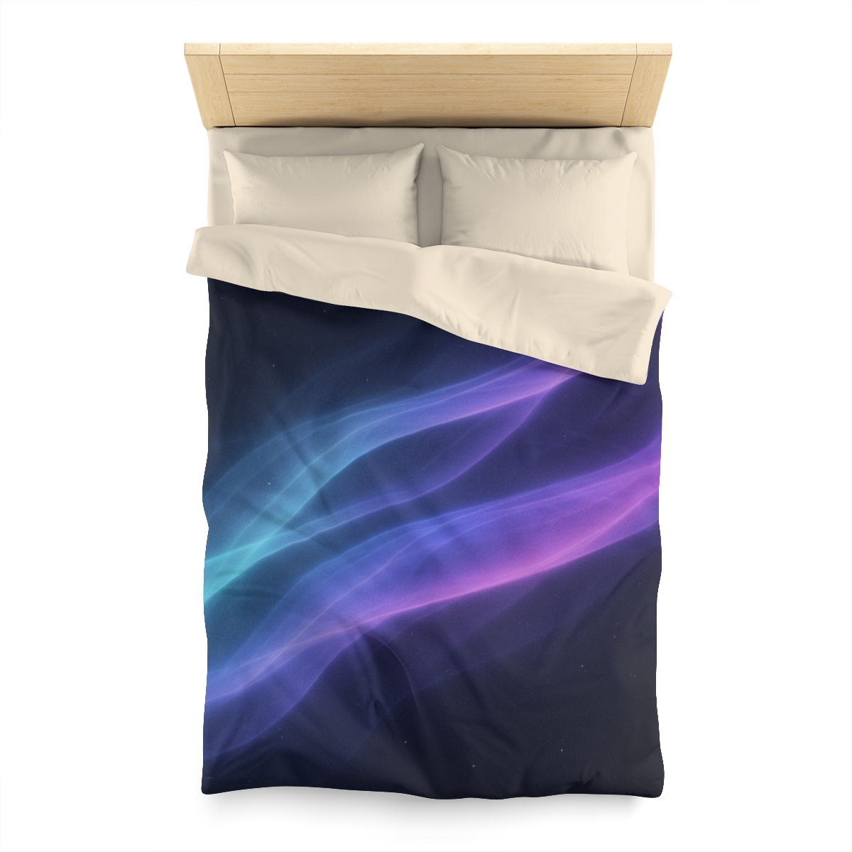 Prismatic Ion Veil Drift unique patterned duvets