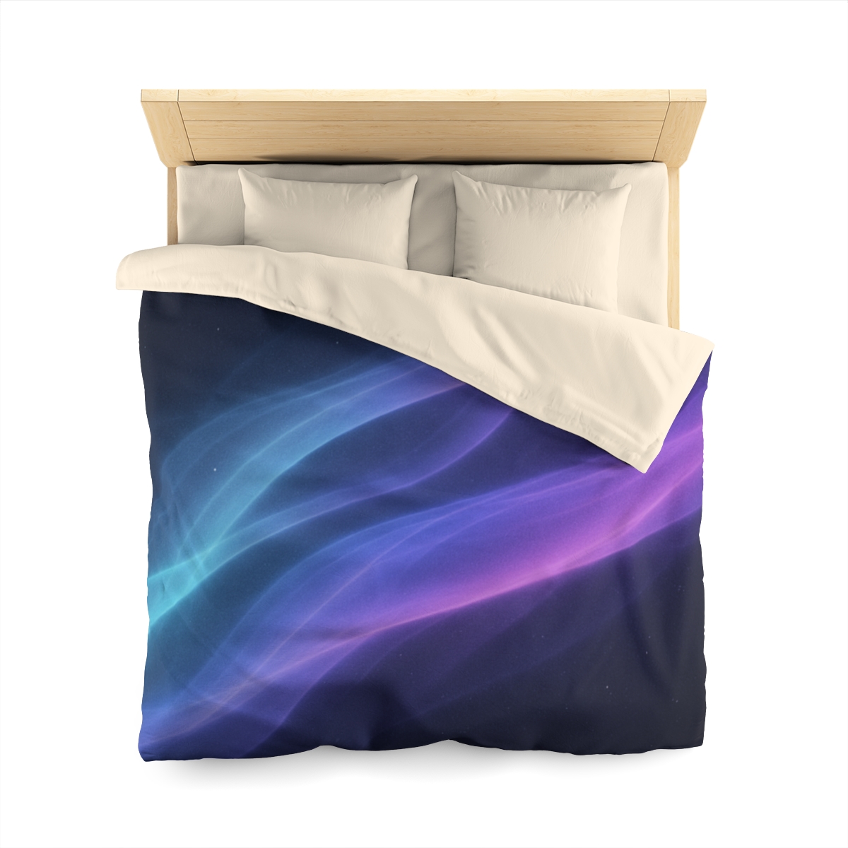 Prismatic Ion Veil Drift unique patterned duvets