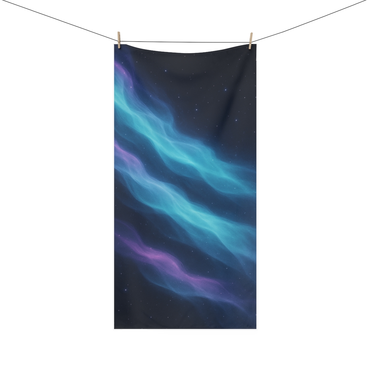 Prismatic Ion Veil Drift decorative home towelscustom towels