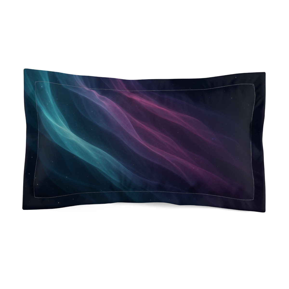 Prismatic Ion Veil Drift designer printed pillows