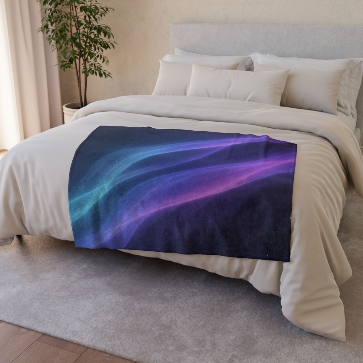 Prismatic Ion Veil Drift warm winter blankets