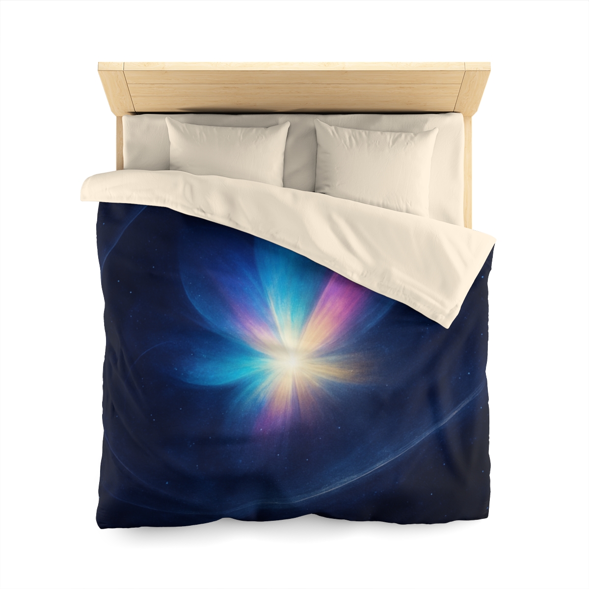 Prismatic Lensing Bloom personalized bedding duvets