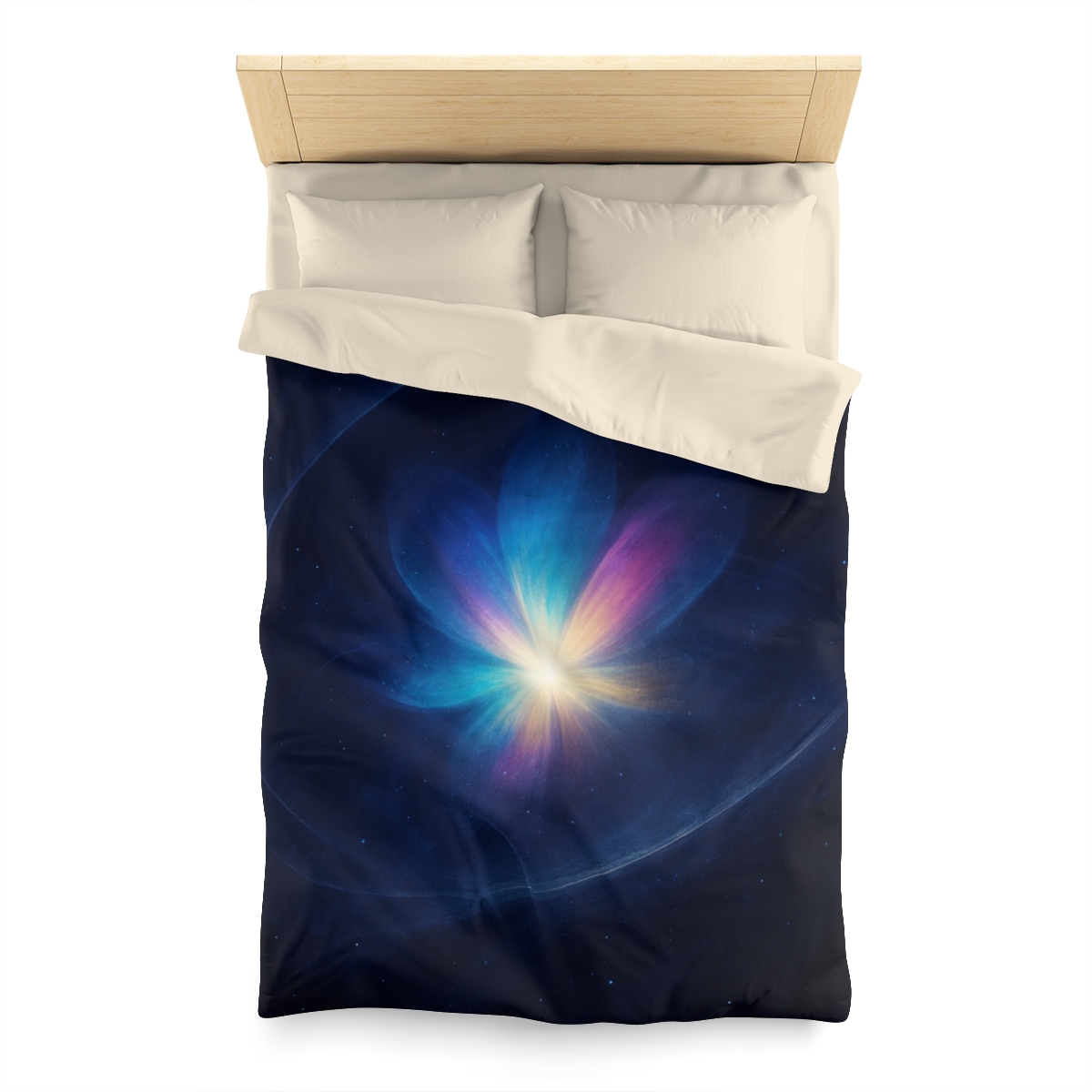 Prismatic Lensing Bloom personalized bedding duvets