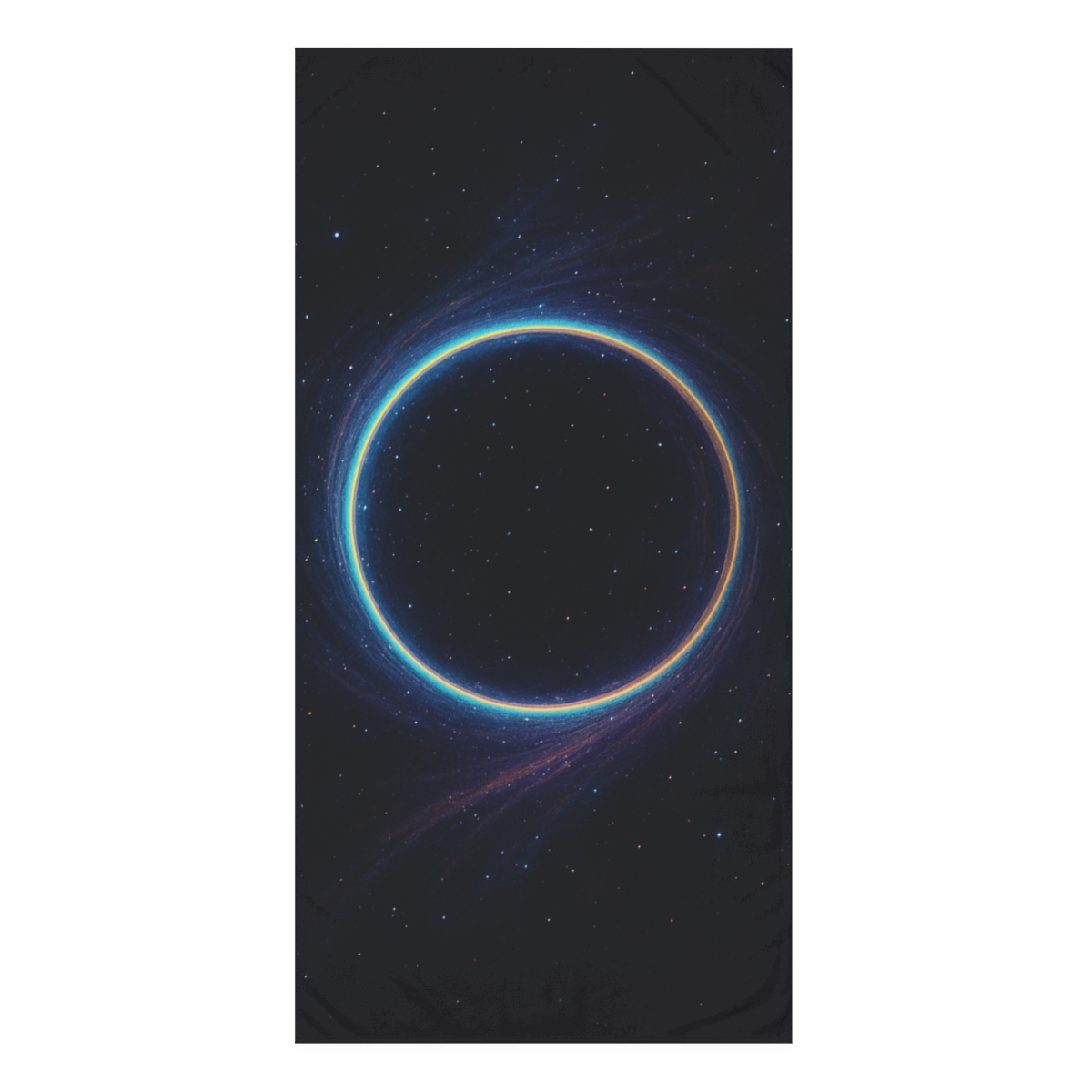 Prismatic Lensing Halo soft cotton towels