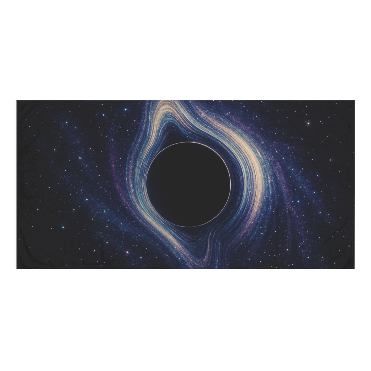 Prismatic Lensing Halo soft cotton towels