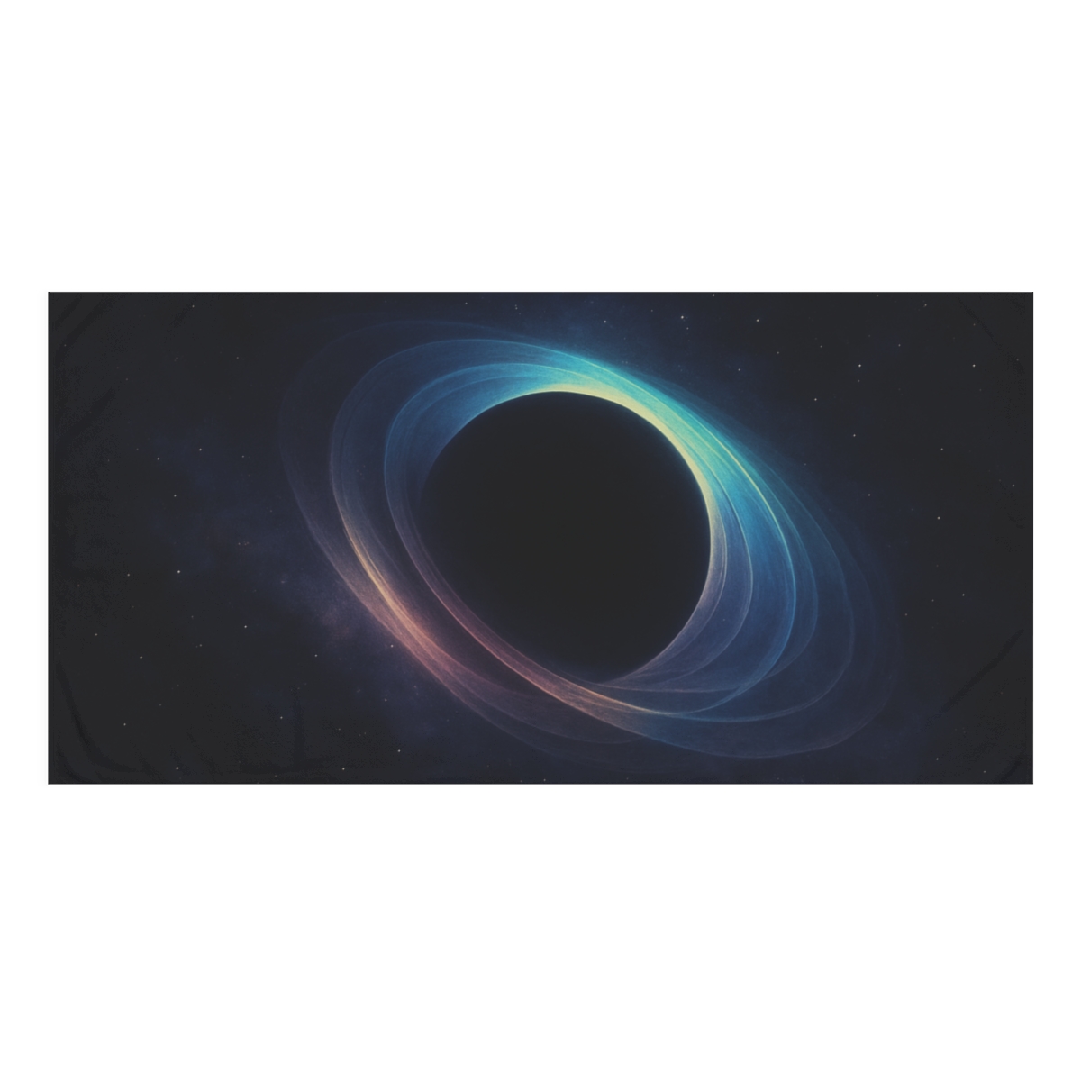 Prismatic Lensing Halo soft cotton towels