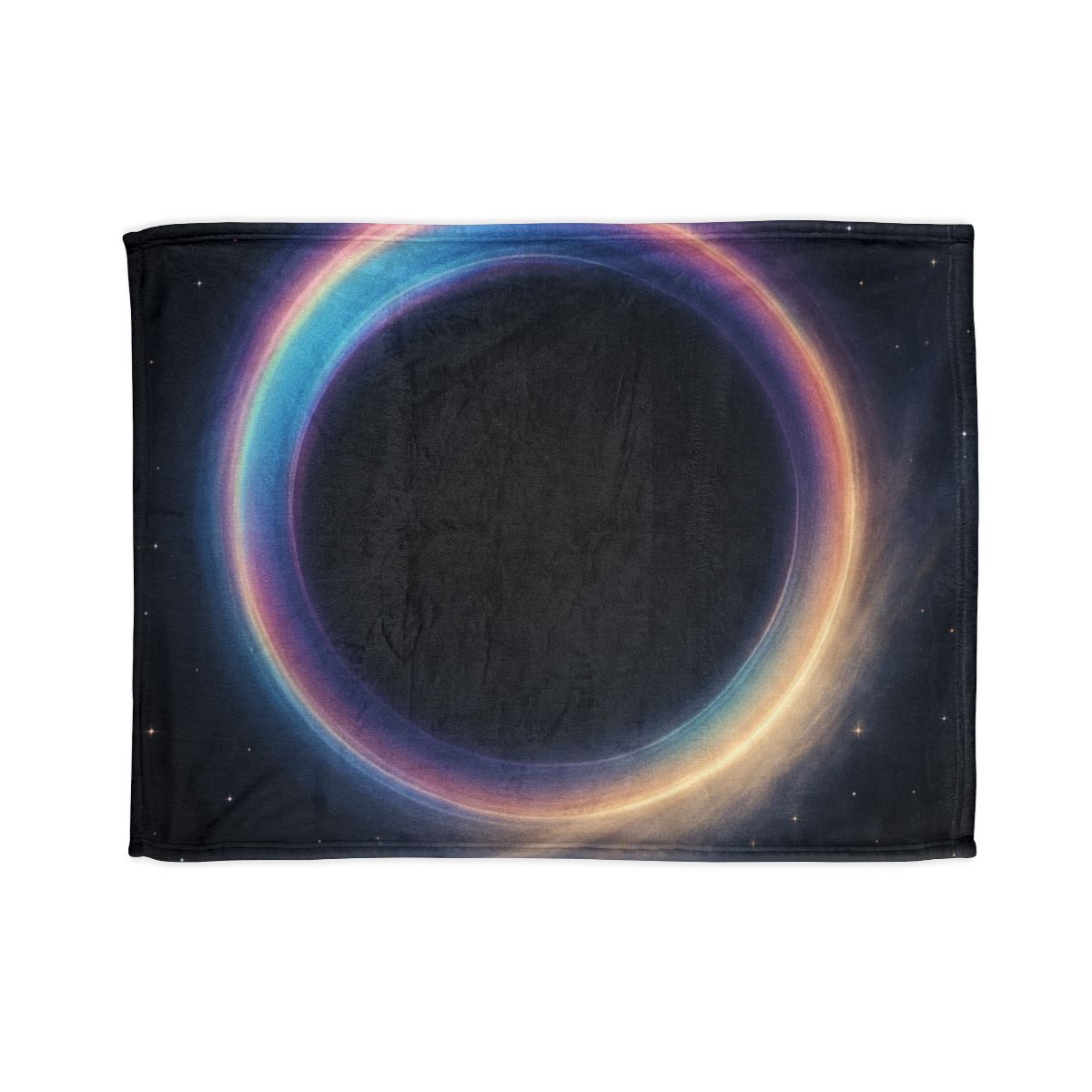 Prismatic Lensing Halo Drift decorative home blankets