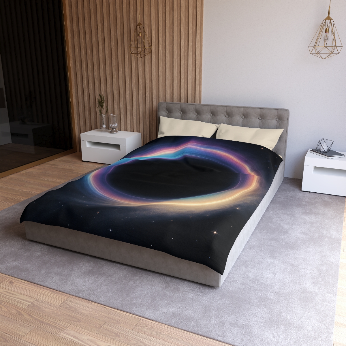 Prismatic Lensing Halo Drift trendy bedroom duvets